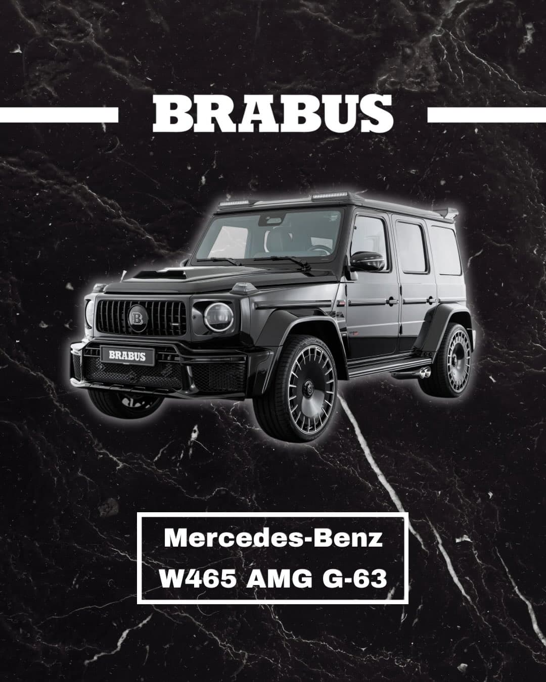 BRABUS Widestar for Mercedes G63 (W465)