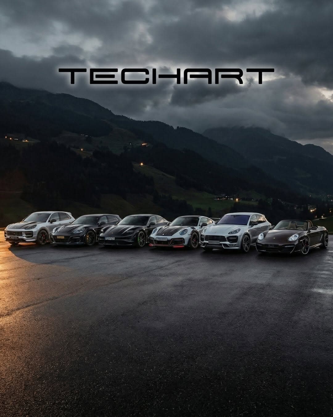 TECHART Porsche styling and aerodynamic upgrades