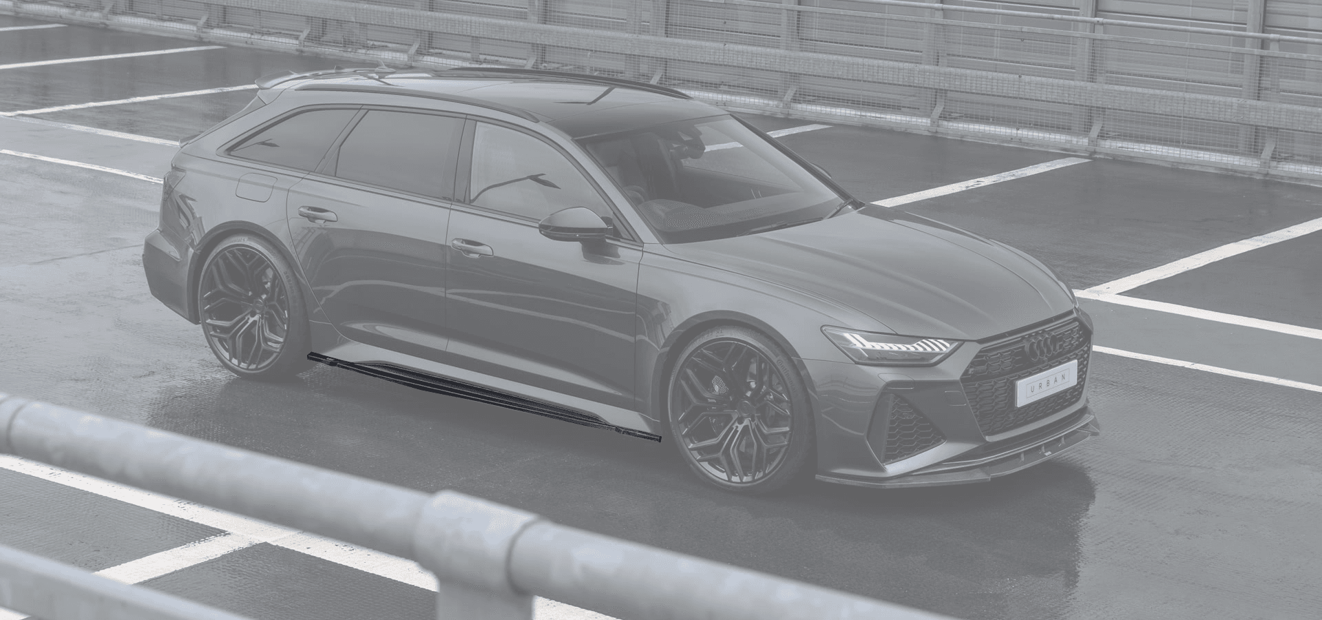 Карбонові нижні пороги Urban для Audi RS6 C8 / RS7 C8