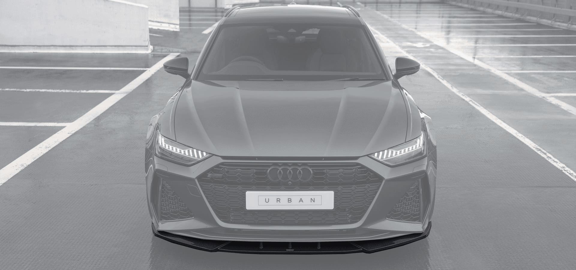 Карбоновий передній сплітер Urban для Audi RS6 C8 / RS7 C8