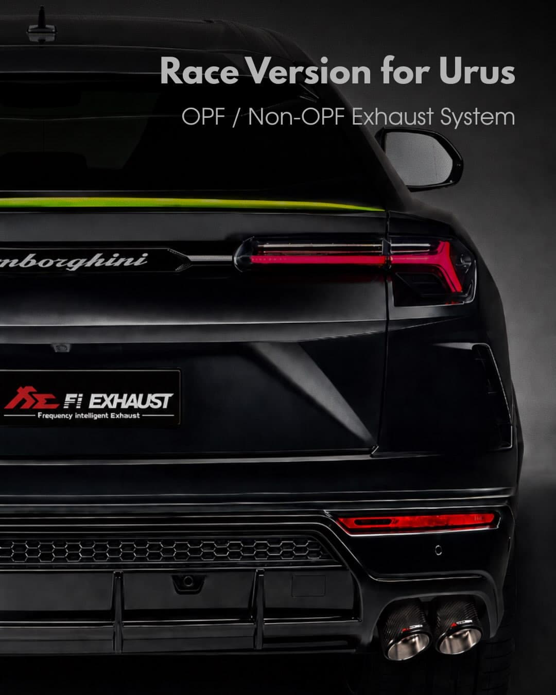 Fi EXHAUST for Lamborghini Urus SE