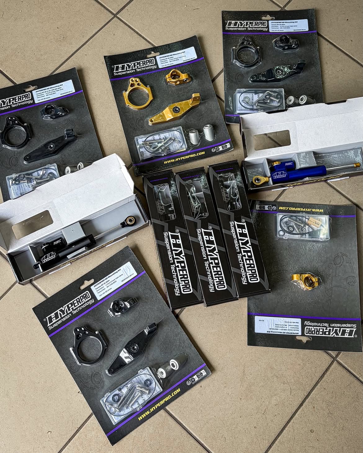HyperPro Steering Dampers for Motorcycles