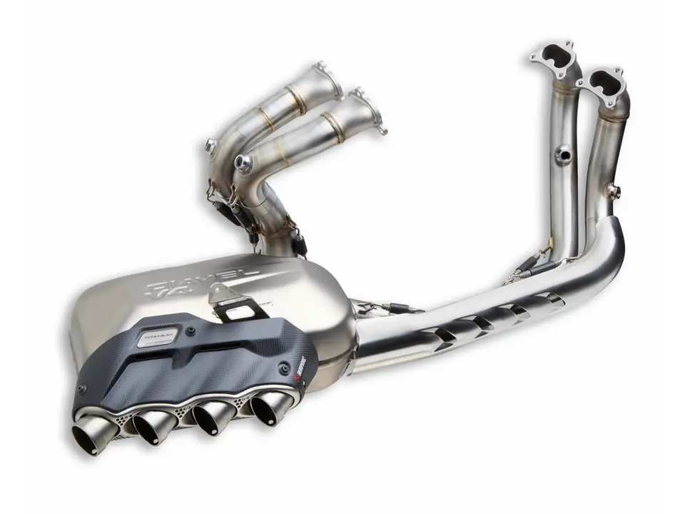 Ducati Performance Racing Exhaust System by Akrapovič for Ducati Diavel V4