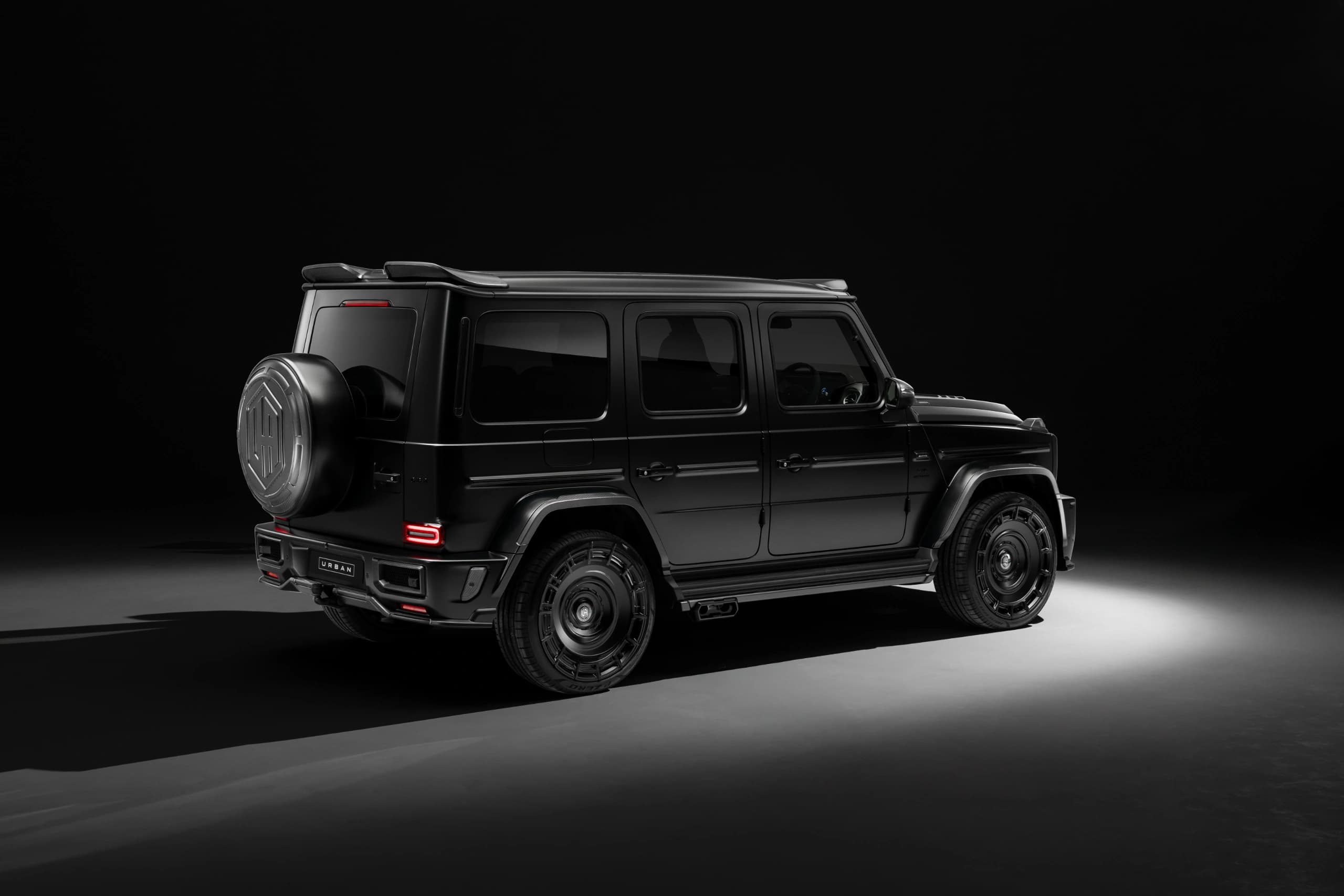 Насадки вихлопу Urban для G-Wagon Widetrack - Satin Black