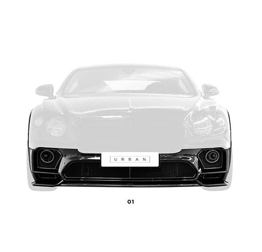 Решітки для Bentley Continental GT - Image 1