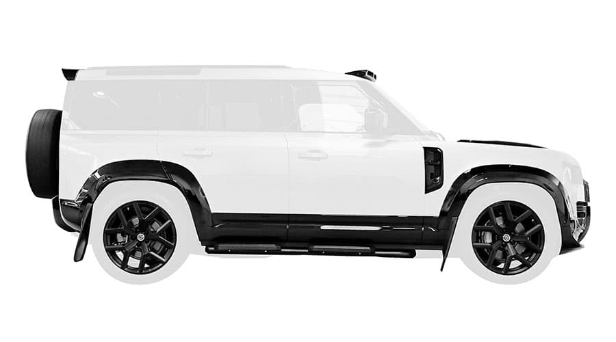 Комплект арок Urban Hybrid Widetrack для Land Rover Defender 110 - Image 1
