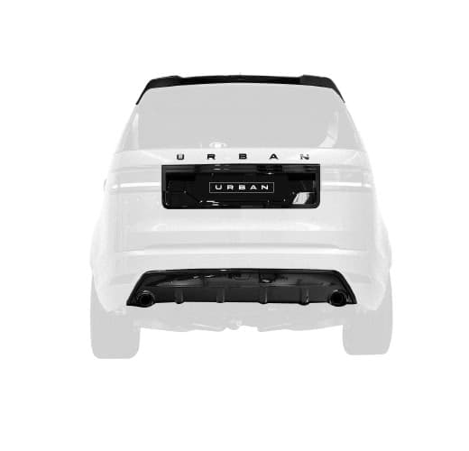Urban rear spoiler for Land Rover Discovery 5 - Gloss Black