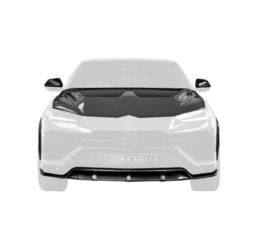 Нижня накладка переднього бампера Visual Carbon Fibre для Lamborghini Urus Performante