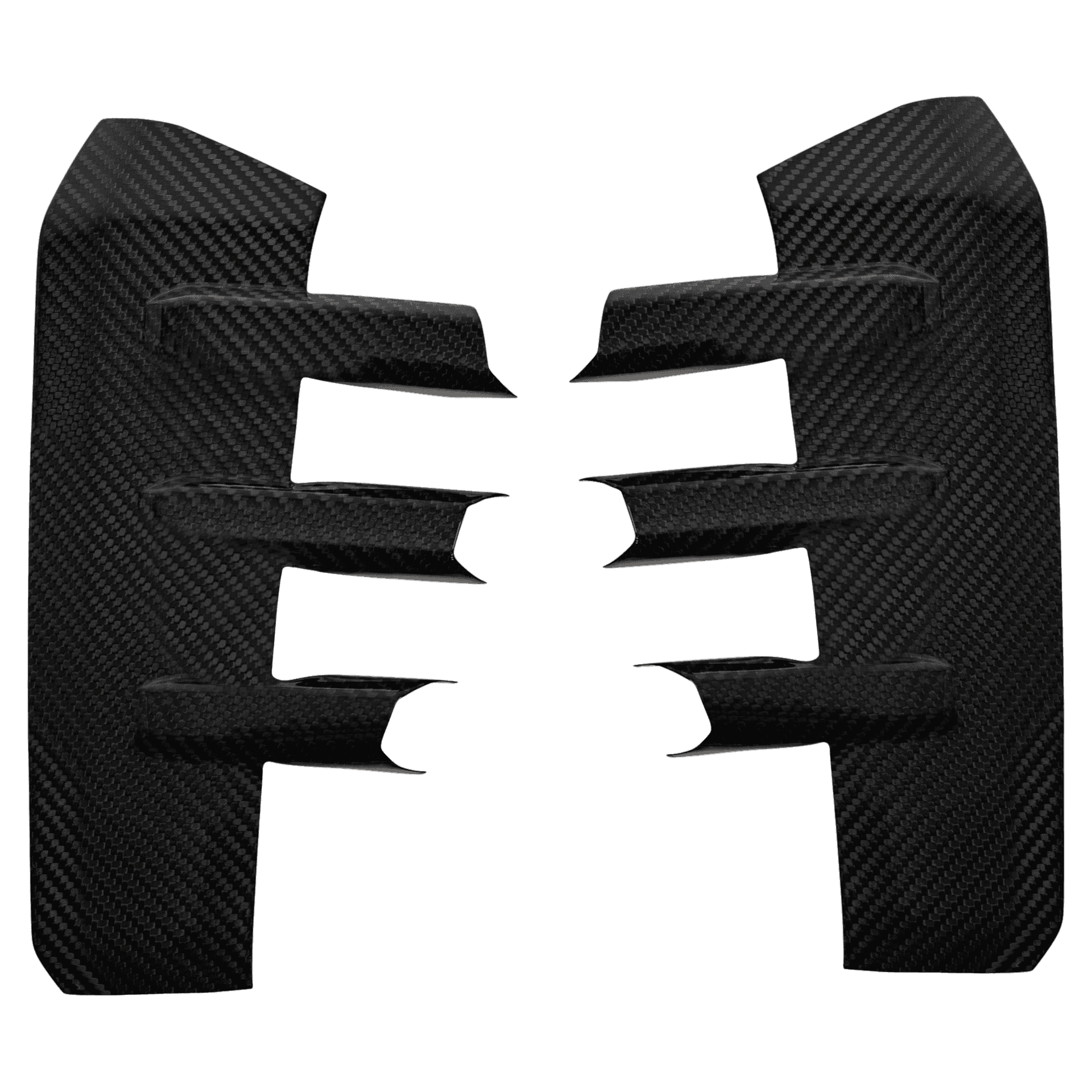 Urban Visual Carbon Fibre Front Bumper Intake Trims for Audi RS3 8Y - Image 1
