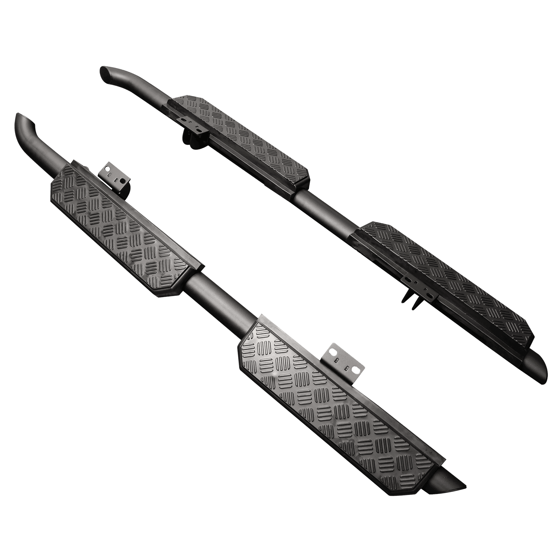 Підніжки Chequer Black Shadow для Land Rover Defender 110 / 130 / OCTA