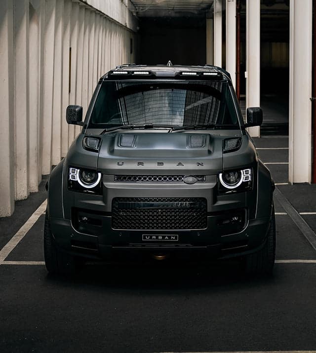 Вентильований капот Urban OCTA XRS Visual Chopped Carbon для Defender L663 OCTA - Image 1