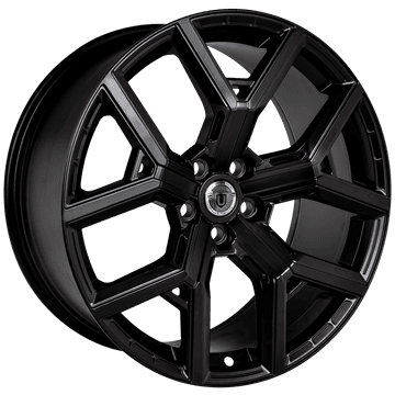 20" WX2 - 5x120 - ET32 - Gloss Black - Rear (T6.1) - Image 1