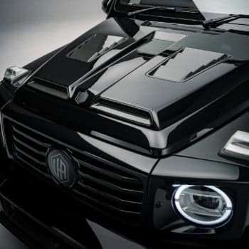 Mercedes W465 G-Wagon Aerokit / Widetrack Vented Bullnose Bonnet with Urban Emblem