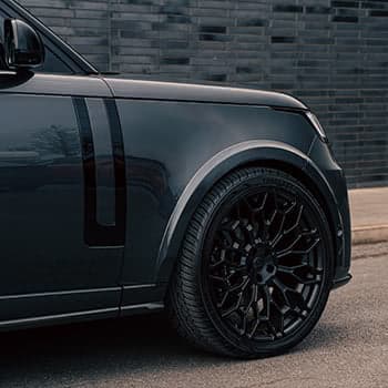 Комплект нижніх бокових накладок Urban Visual Carbon Fibre для Range Rover L460 SWB