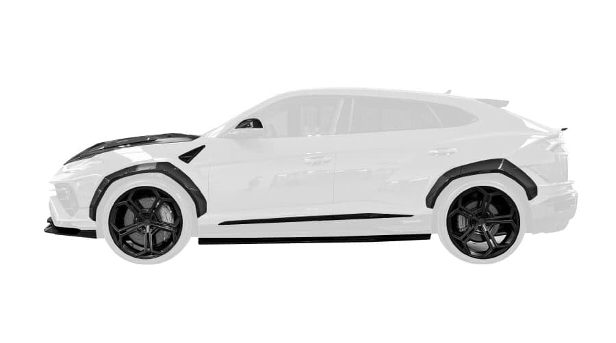 Комплект розширених арок Urban для Urus Performante - Visual Carbon Fibre - Image 1