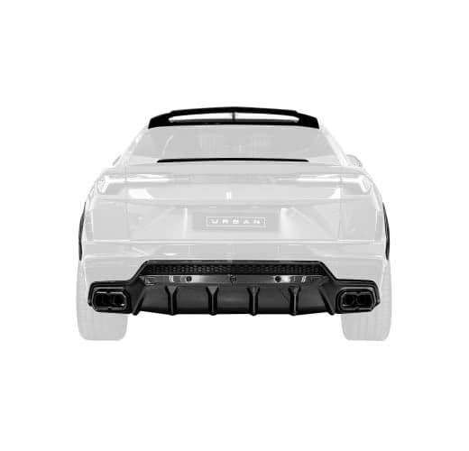 Urban Visual Carbon Fibre Rear Diffuser Assembly for Lamborghini Urus S - Image 1