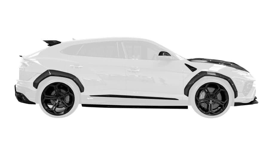 Карбоновий вентиляційний елемент Urban для Urus S - Visual Carbon Fibre