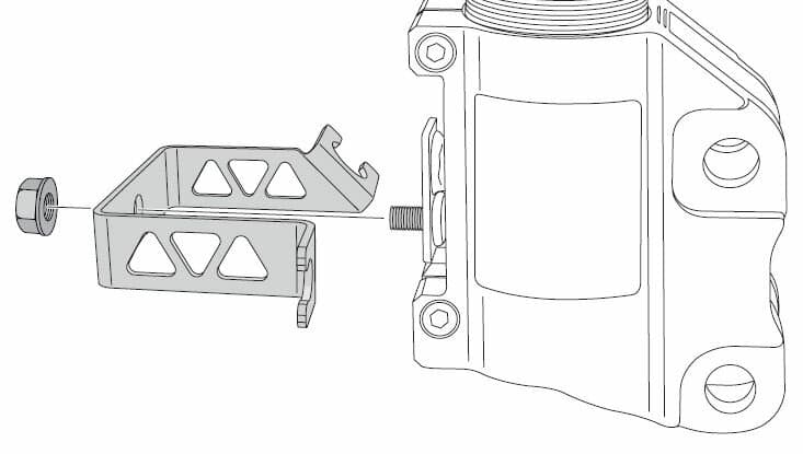 Suspension Adapter Kit MITSUBISHI Lancer Evo 4-6