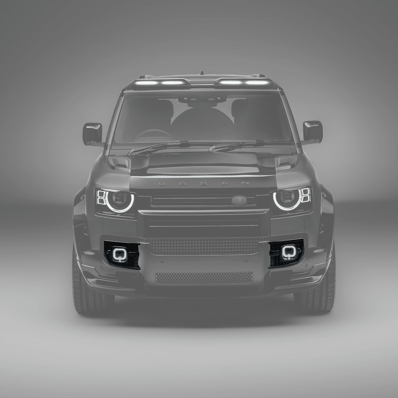 Передні DRL повітрозабірники Urban з Nolden DRL для Defender L663