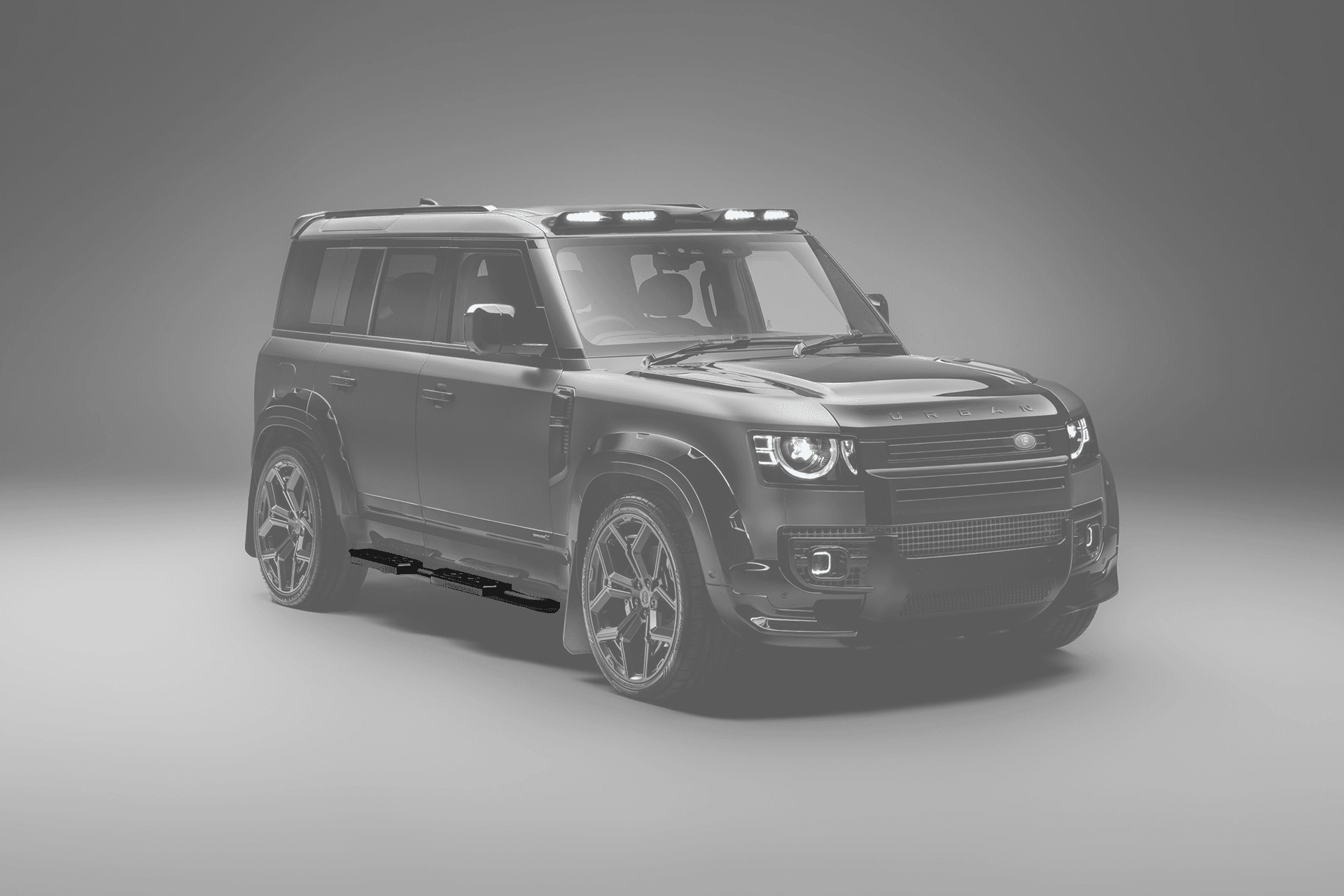 Підніжки Hex Black Shadow для Land Rover Defender 110 / 130 / OCTA