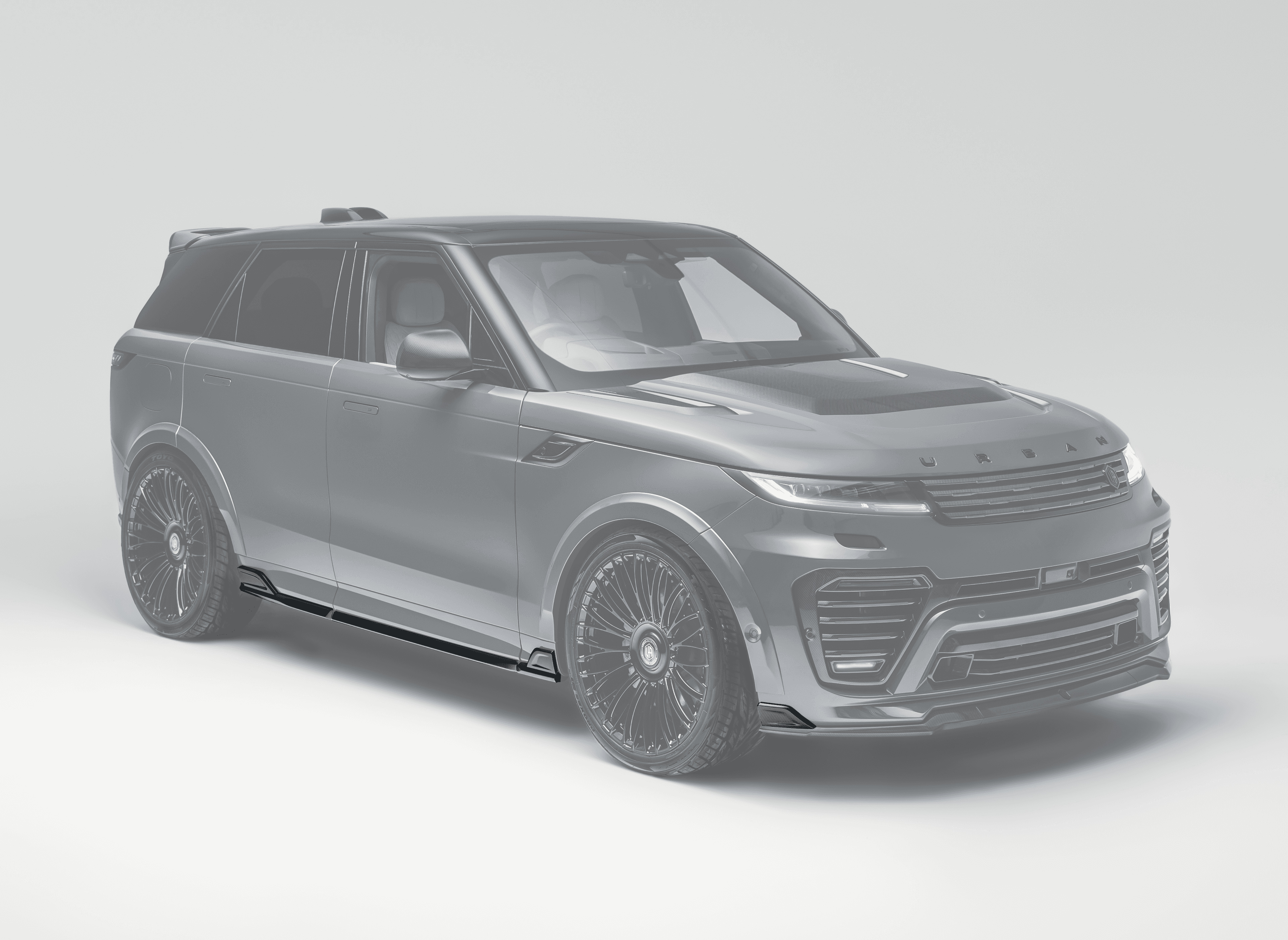 Range Rover Sport L461 SV Visual Carbon Fibre Lower Sill and Canard Pack