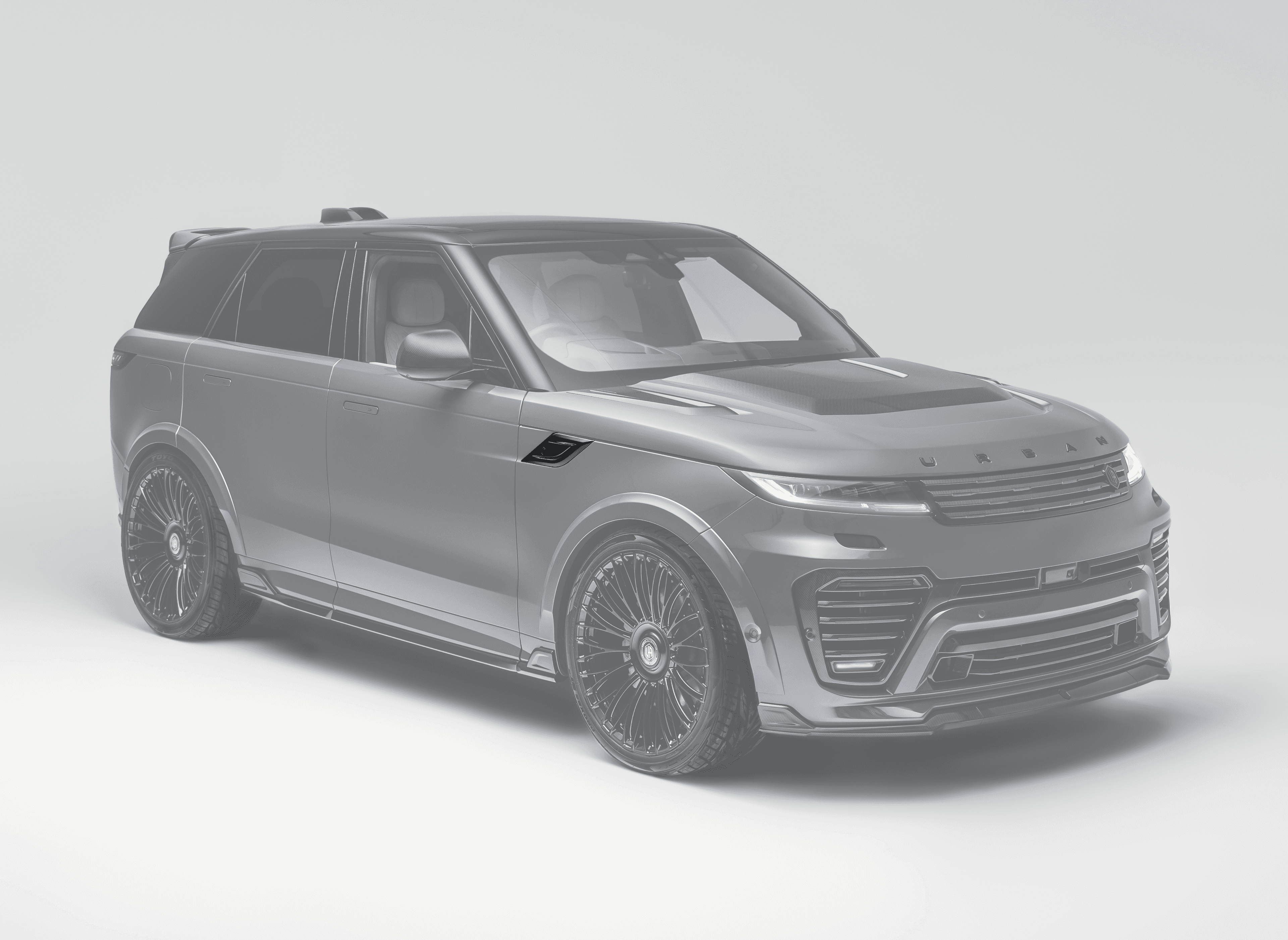 Urban carbon fibre vent kit for Sport L461 - Visual Carbon Fibre